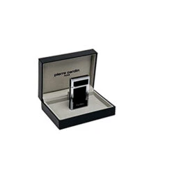 Pierre Cardin – Briquet Arc Noir Et Argenté