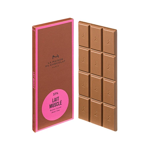 La Maison Du Chocolat – Tablette Lait Musclé 37% 3 La Maison Du Chocolat – Tablette Lait Musclé 37%