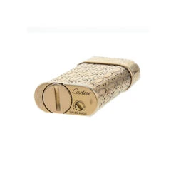 Cartier – Briquet Ovale Décor C