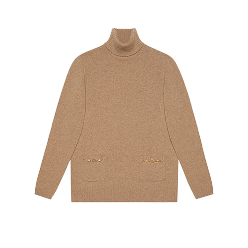 Gucci – Col Roulé En Cachemire à Motif Double G 3 Gucci – Col Roulé En Cachemire à Motif Double G