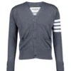 Thom Browne – Cardigan Col V -Mode Accessoires Magasin CARDIGAN TB