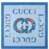 Gucci – Foulard En Soie Flora Et Logo Vintage Gucci 1 Gucci – Foulard En Soie Flora Et Logo Vintage Gucci -Mode Accessoires Magasin Carre Gucci