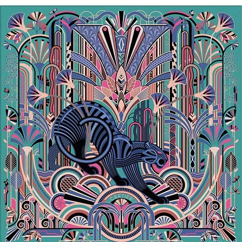 Cartier – Carré 90 Panthère Art Déco 3 Cartier – Carré 90 Panthère Art Déco