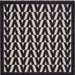 Valentino – Écharpe Optical En Maille