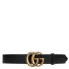 Gucci – Ceinture En Cuir Avec Boucle Double G 1 Gucci – Ceinture En Cuir Avec Boucle Double G -Mode Accessoires Magasin GUCCI Ceinture en cuir avec boucle double G