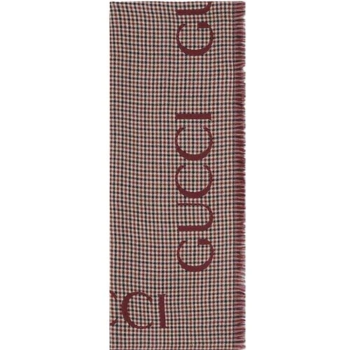 Gucci – Étole En Laine à Carreaux 3 Gucci – Étole En Laine à Carreaux