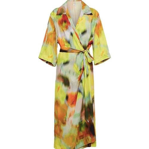 Dries Van Noten – Robe Portefeuille Imprimée 3 Dries Van Noten – Robe Portefeuille Imprimée