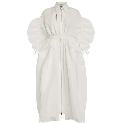 Alexander McQueen – Robe Chemise Effet Parachute 3 Alexander McQueen – Robe Chemise Effet Parachute