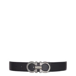Salvatore Ferragamo – Ceinture Gancini Réversible Et Ajustable