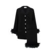 Sleeper – Party Pajamas 1 Sleeper – Party Pajamas -Mode Accessoires Magasin Sleeper Ensemble Party Pajamas Noir a Plumes