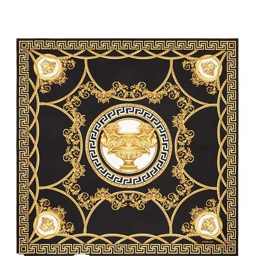 Versace – Foulard En Soie Coupe Des Dieux 3 Versace – Foulard En Soie Coupe Des Dieux