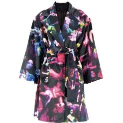 Weinsanto – Satin Printed Coat