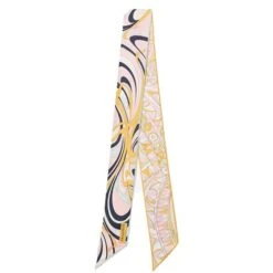 Pucci – Onde And Bandierine-Print Silk-Twill Scarf