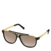 Louis Vuitton – Lunettes De Soleil Mascot -Mode Accessoires Magasin louis vuitton lunettes de soleil mascot s00 lunettes de soleil Z0936W PM2 Front view copy
