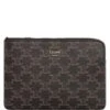 Celine – Pochette Toile Triomphe 1 Celine – Pochette Toile Triomphe -Mode Accessoires Magasin pochette gucci 1